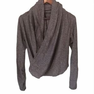 Ivivva Grey Wrap Pullover Jacket